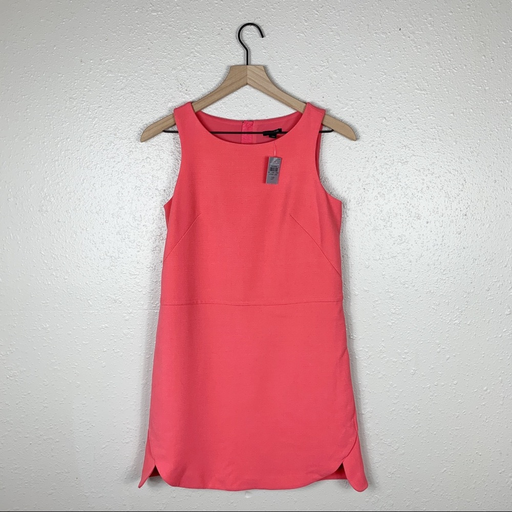 NWT Ann Taylor petite coral sheath dress